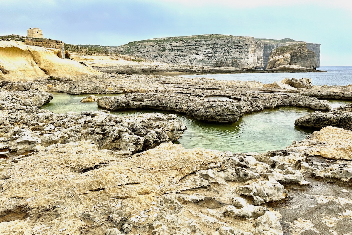 Dwejra in Gozo, Malta