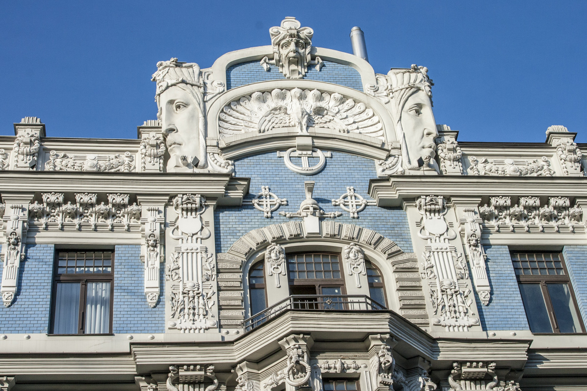 Elizabetes Street 10b Art Nouveau Architecture in Riga, Latvia  Riga  2626