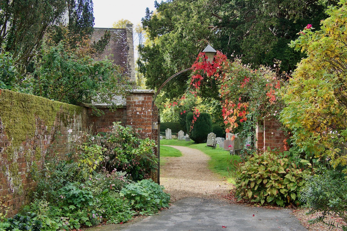 Entrance to the Churchyard in Cranborne, Dorset