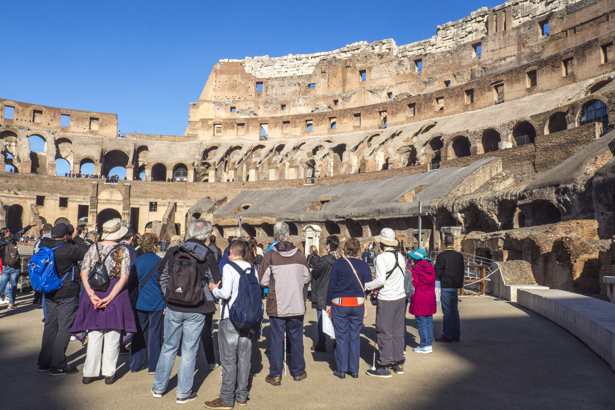 Exploring the Colosseum in Rome with TravelEyes