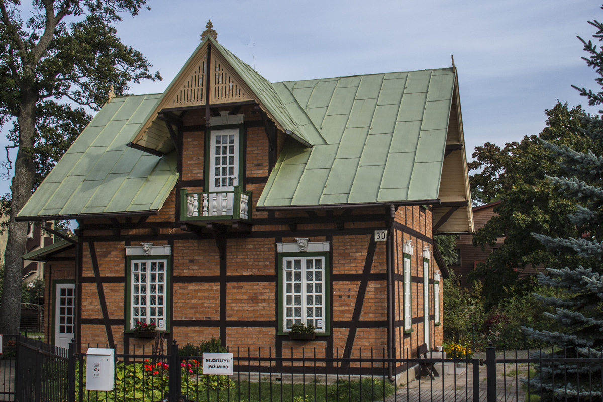 Fachwerk Villa in Palanga, Lithuania 0051
