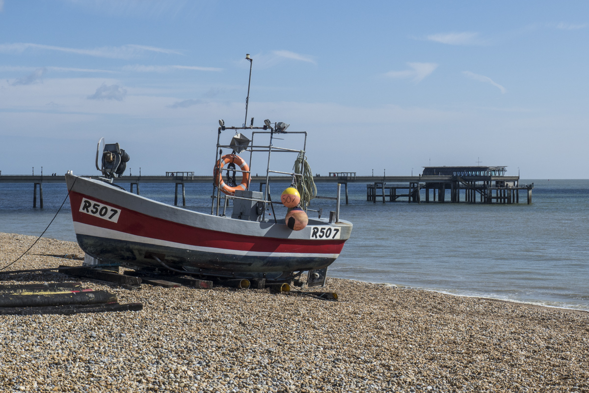 Fishing Boat on the Beach at Deal in Kent  5060300