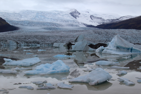 Fjallsárlón glacier lagoon in Iceland