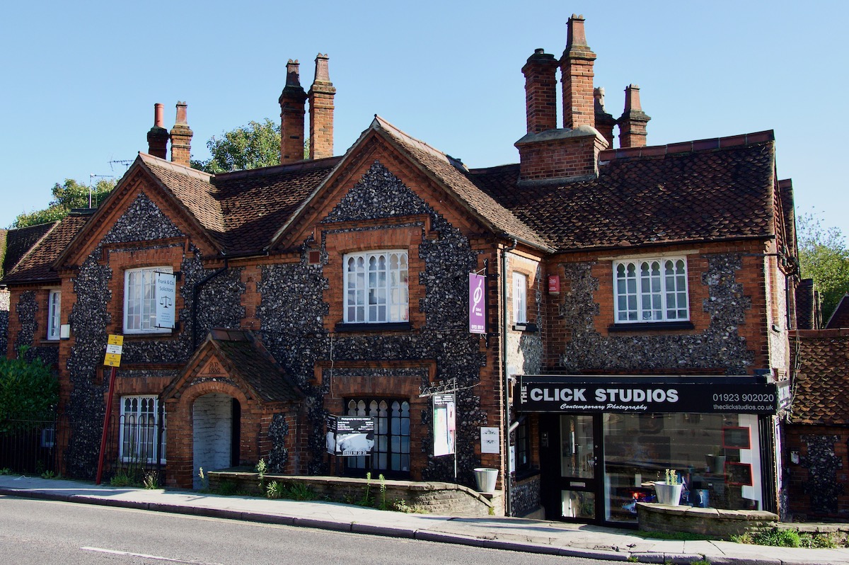 Flintstone Cottages in Radlett, Hertfordshire