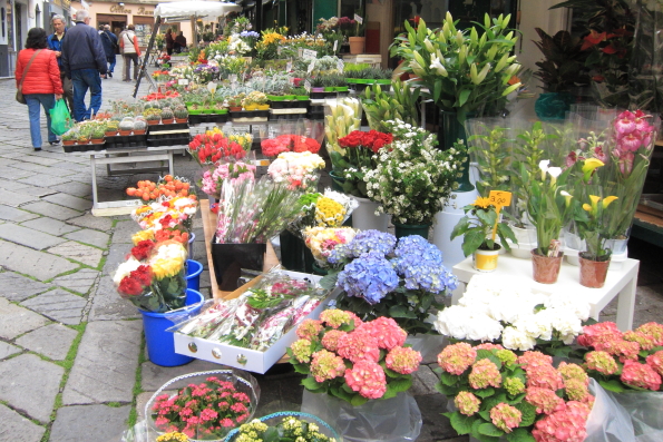 Flower Market in Sanremo