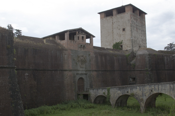 Fortezza di Santa Barbara in Pistoia in Tuscany, Italy