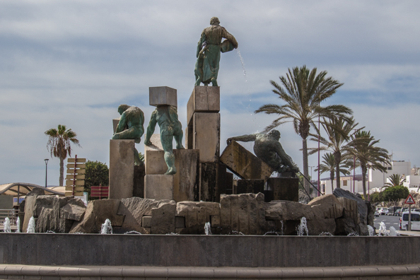 Fuente de la Explanada in Puerto del Rosario on Fuerteventura, Canary Islands