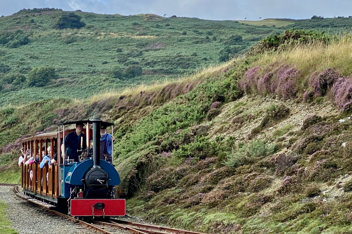 Groudle Glen Railway on the Isle of Man