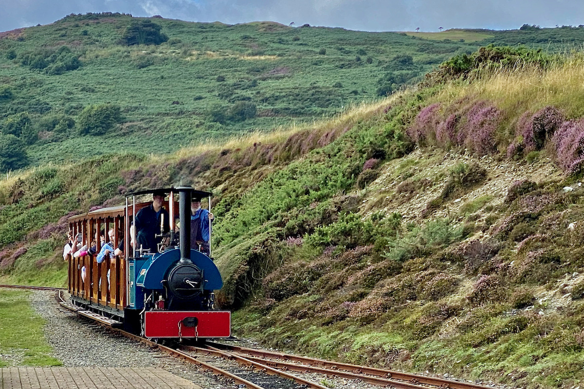 Groudle Glen Railway on the Isle of Man