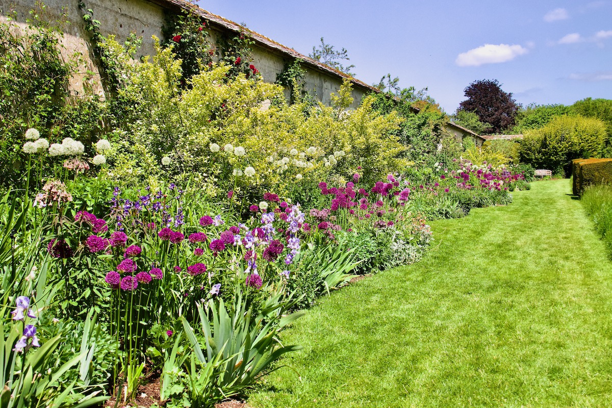 Herbaceous Border at Houghton Lodge & Gardens