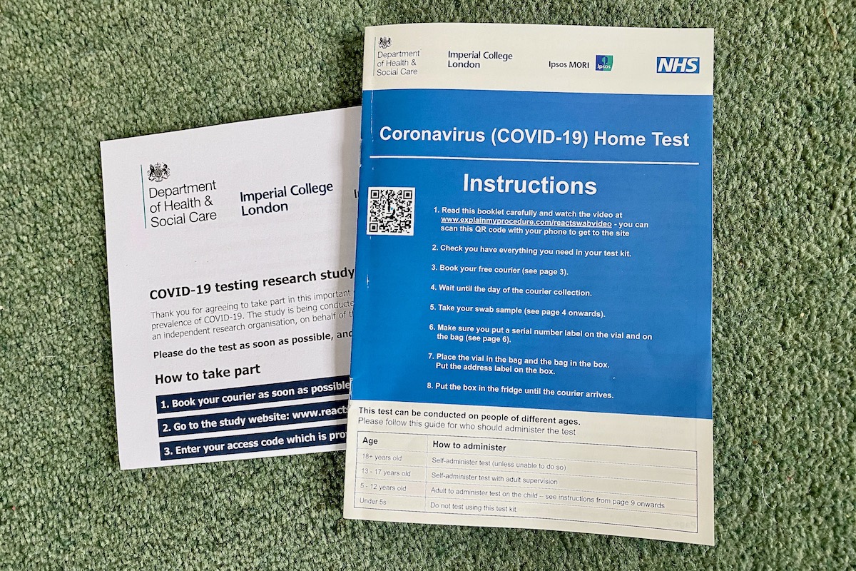Home Testing for COVID 19 Survey
