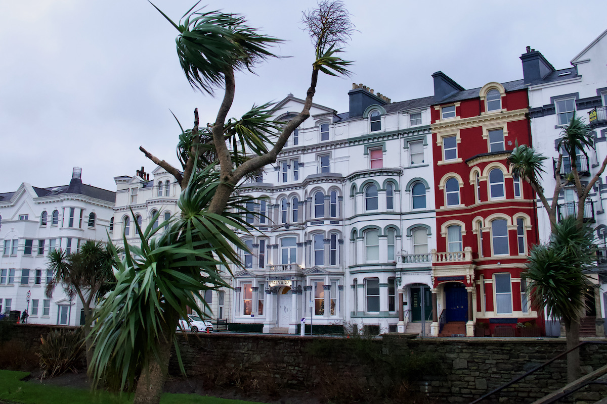 Hotel Halvard on Douglas Promenade, Isle of Man