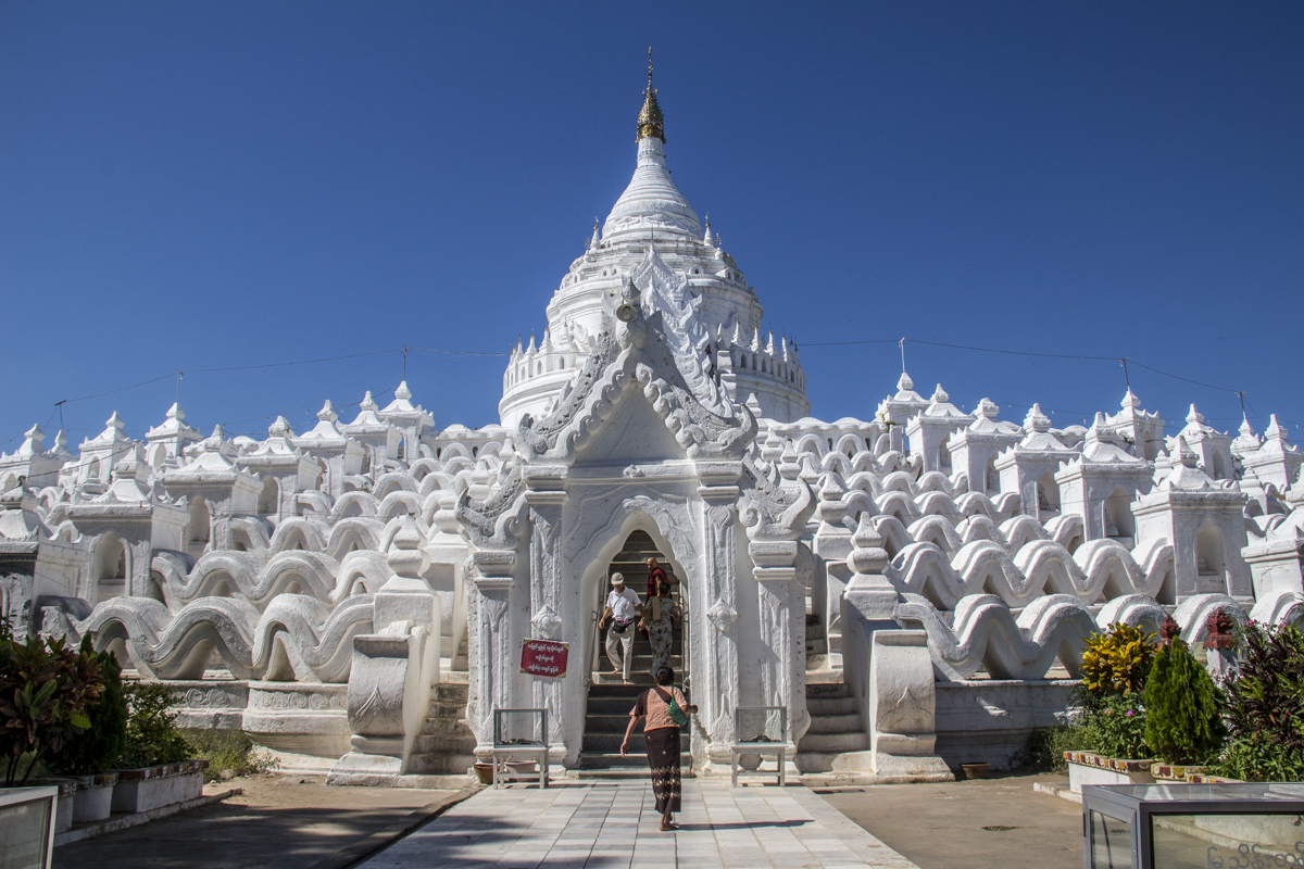 Hsinbyume Paya pagoda in Mingun, Myanmar  5767 2