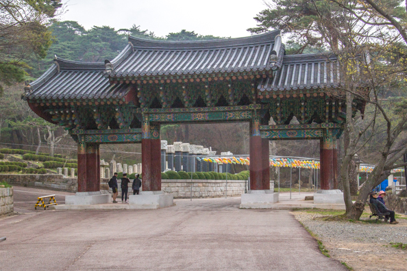 Ilju Gate Tongdosa temple South Korea