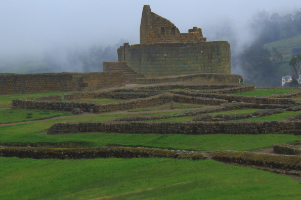 Inca ruins at Ingapirca Ecuador