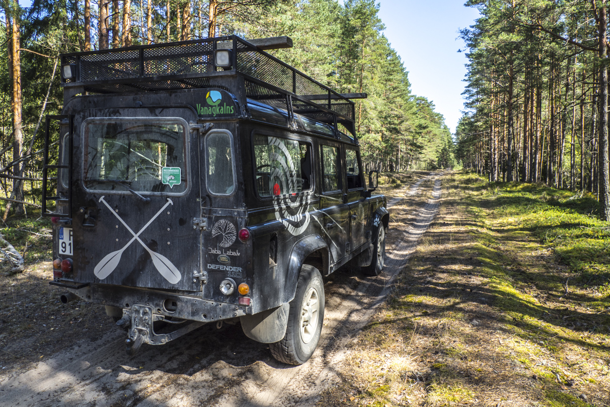 Jeep Safari through Dabalaba in Kurzeme a regio in Latvia  8280688