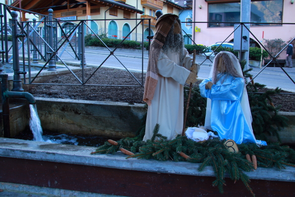 Josef and Mary in Dimaro, Val di Sole, Trentino, Italy