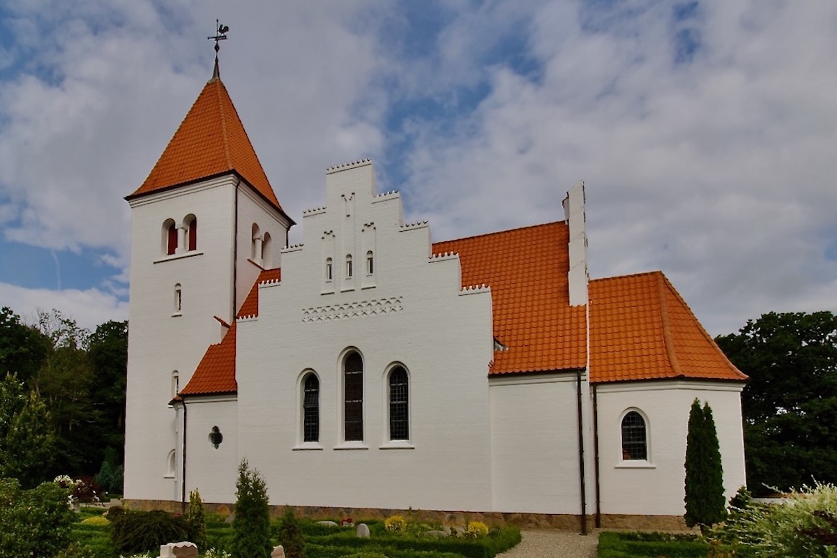 Juelsminde  Church in Kystlandet, Denmark