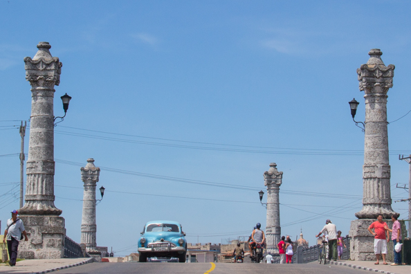 La Concordia Bridge in Matanzas, Cuba