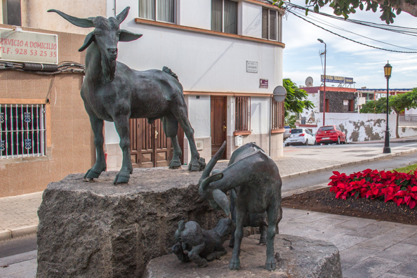 Las Cabras or The Goats in Puerto del Rosario on Fuerteventura in the Canary Islands