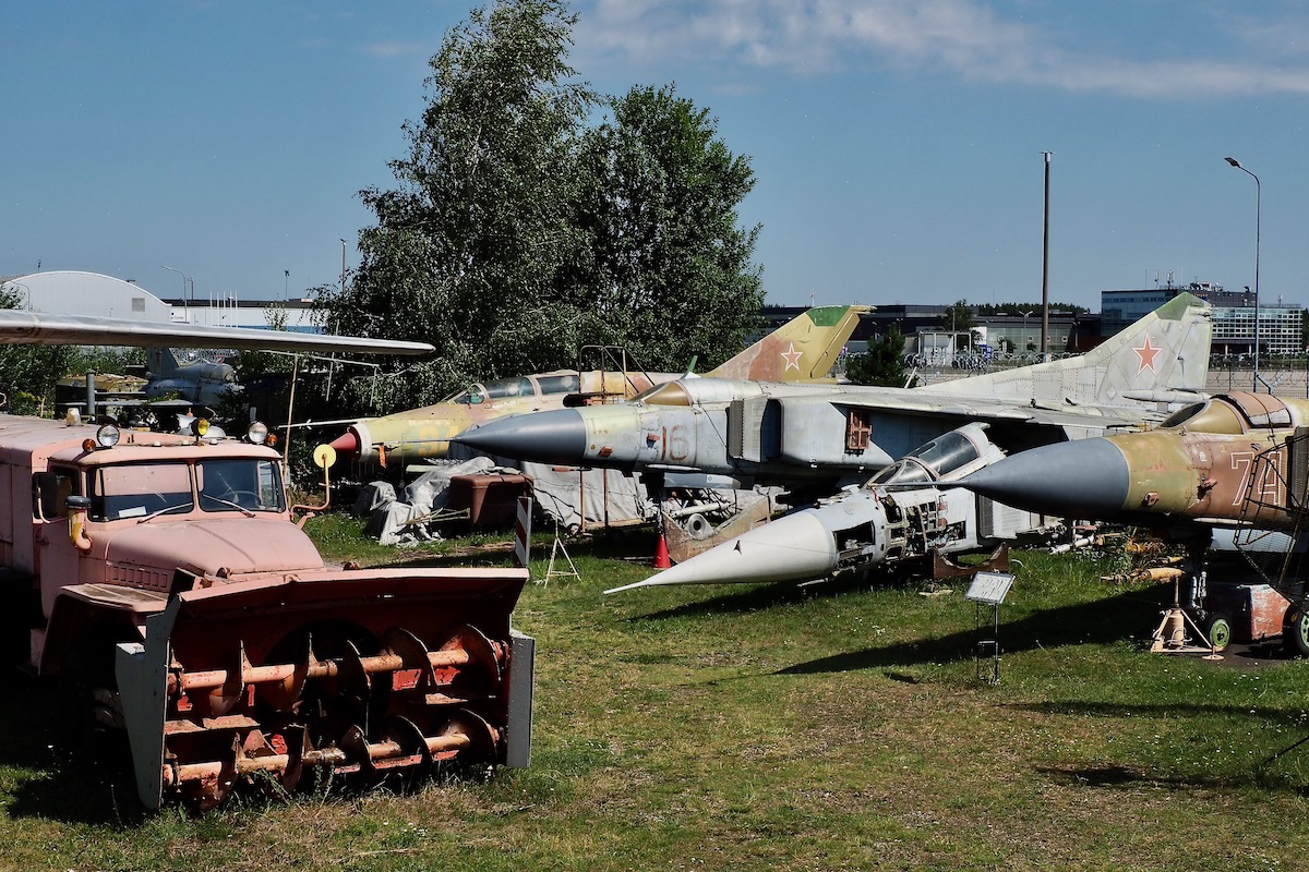 Latvia Soviet Aviation Museum in Riga, Latvia