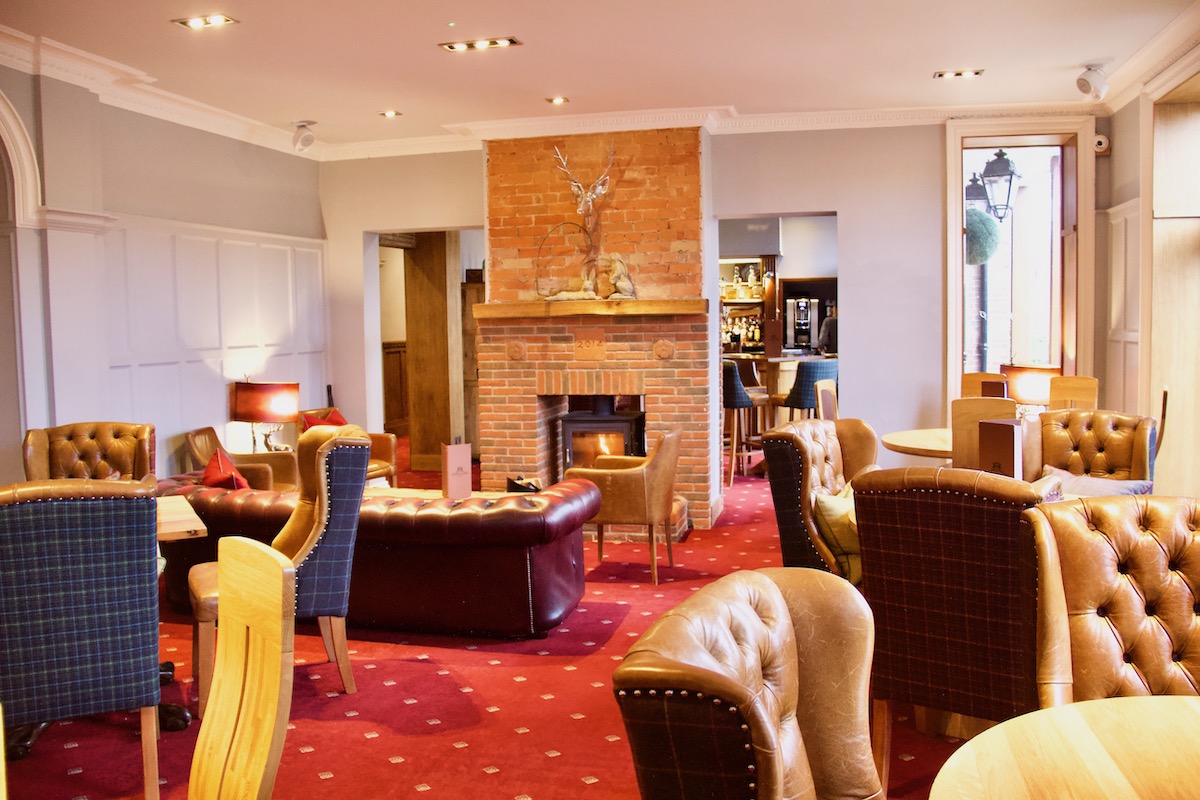 Lounge in the Balmer Lawn Hotel, Brockenhurst, New Forest  3399