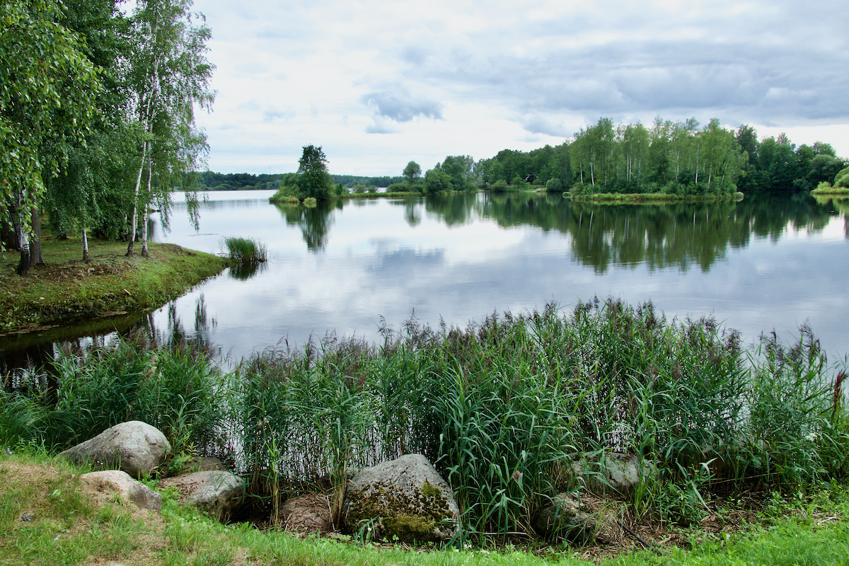 Lunch by a Lake in Latvia