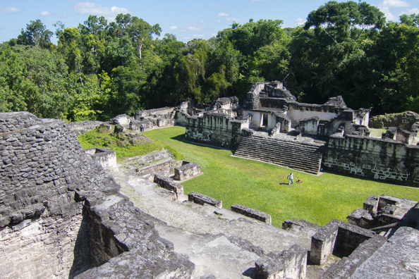 Mayan temples at Tikal National Park in Guatemala