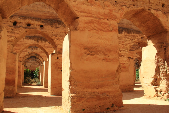 The Royal Stables at Mekness Morocco