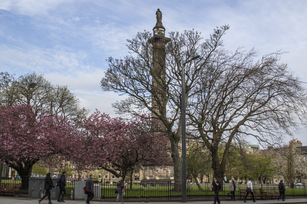 Melville Monument in St Andrew's Square iin Edinburgh, Scotland 6621