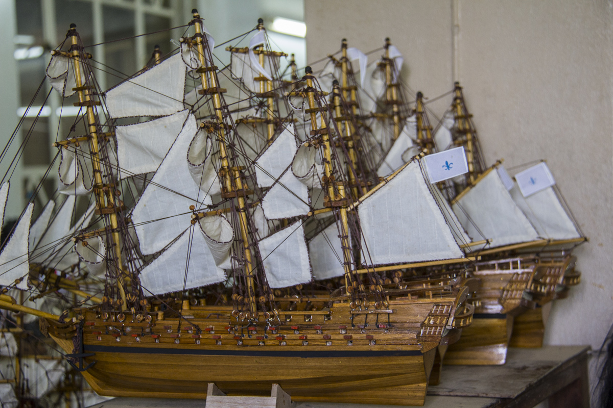 Model Ship Workshop in Curepipe on Mauritius  4564