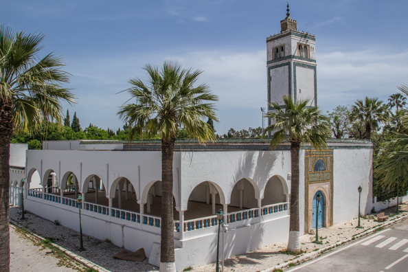 Mosque in the Bardo Palace complex in Tunis, Tunisia