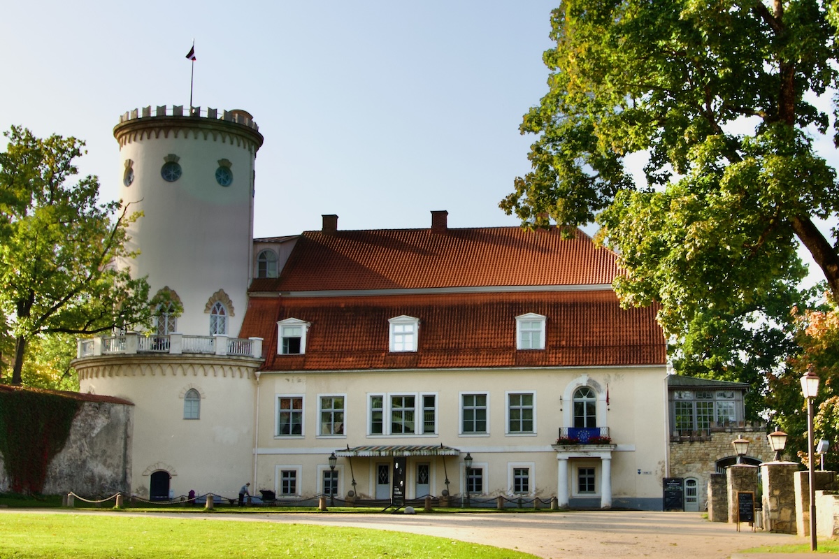 New Castle in Cēsis, Vidzeme in Latvia