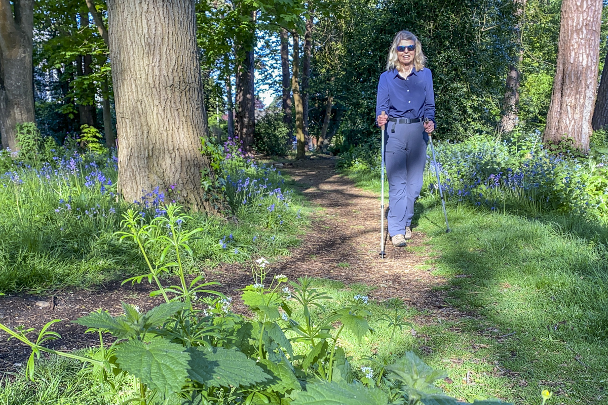 Nordic Walking In Maier Outfit6452