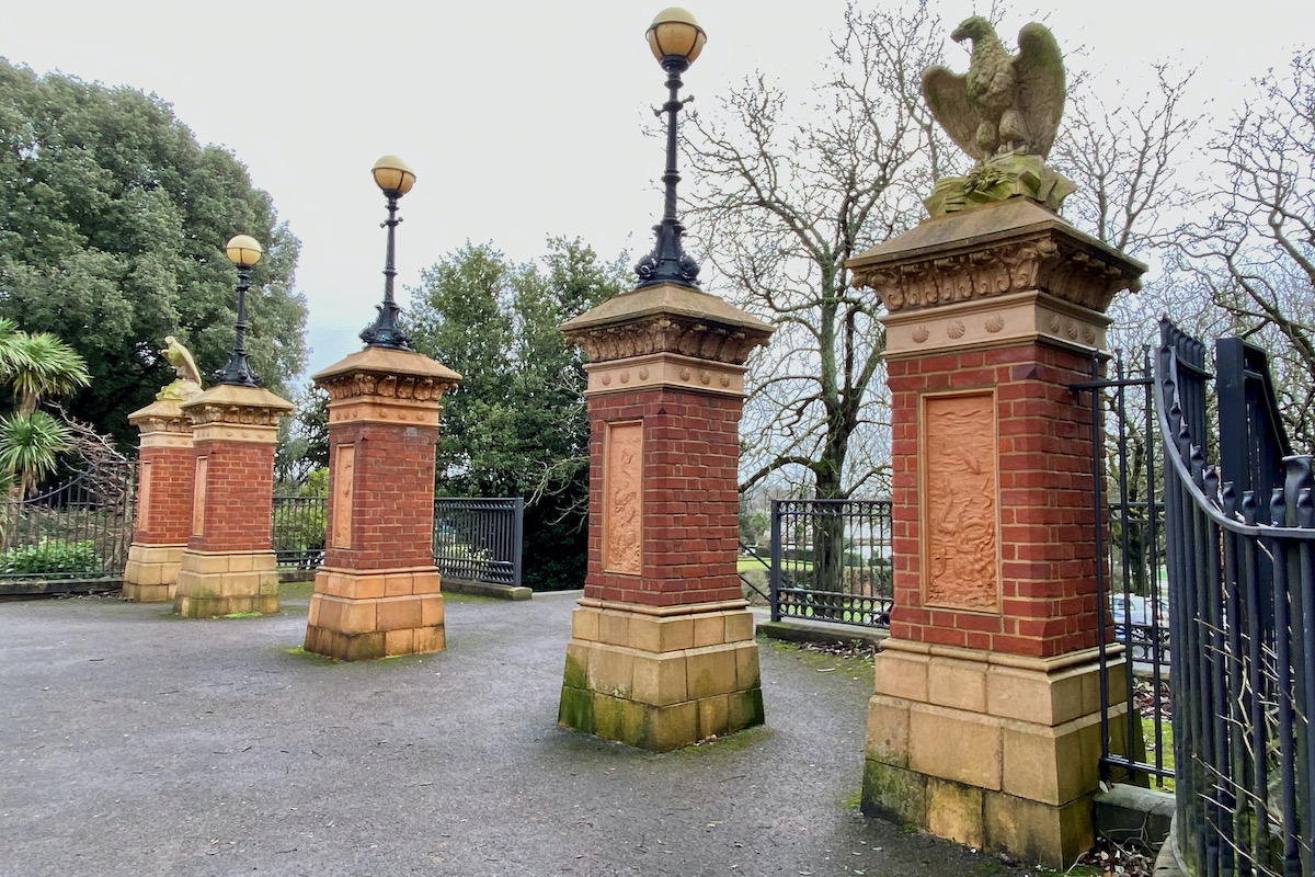 Norton's Gate Entrance to Poole Park in Poole