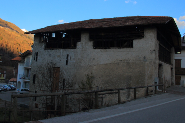 Old farmhouse in Dimaro, Trentino, Itay