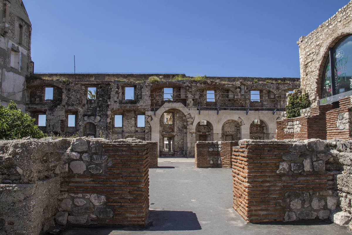 Palace of Diocletian in Split, Croatia 5347