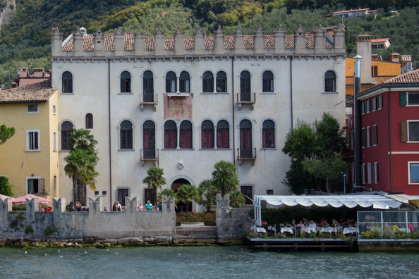 Palazzo dei Capitani in Malcesine on Lake Garda, Italy
