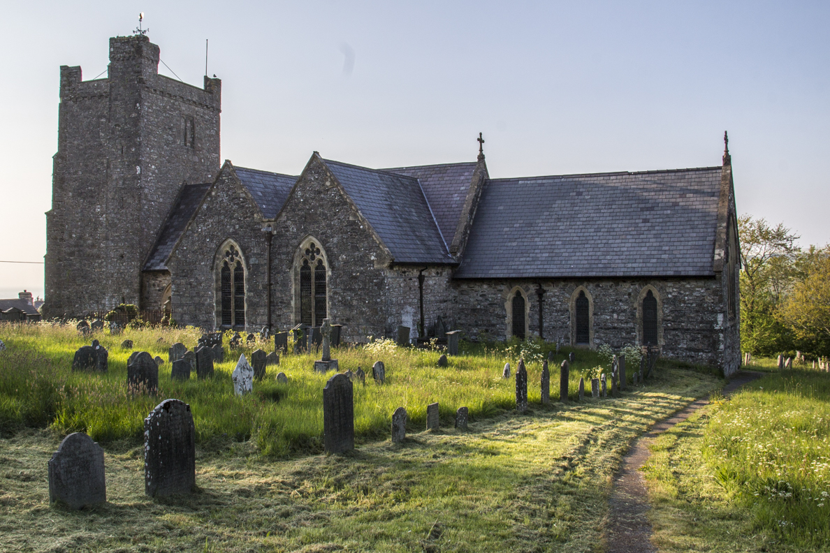 Parish church of St Mary in Newport, Pembrokeshire, Wales   8650