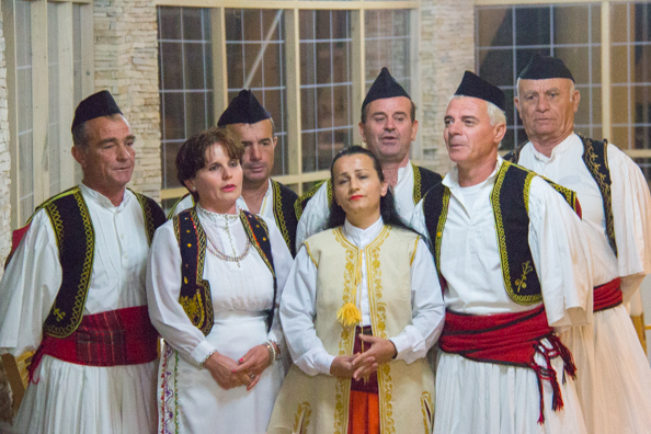 Polyphonic singers in Albania