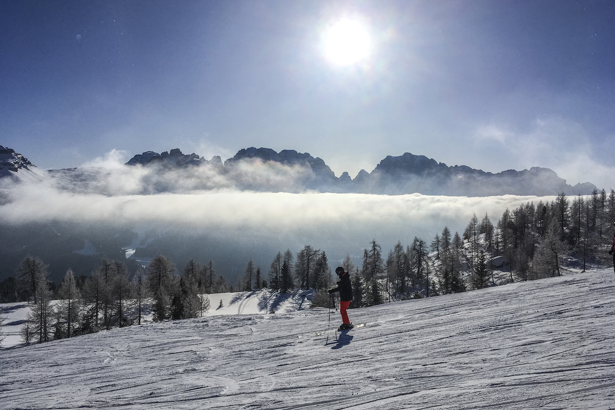 Pradalago Ski Area in Madonna di Campiglio, Trentino, italy 5310