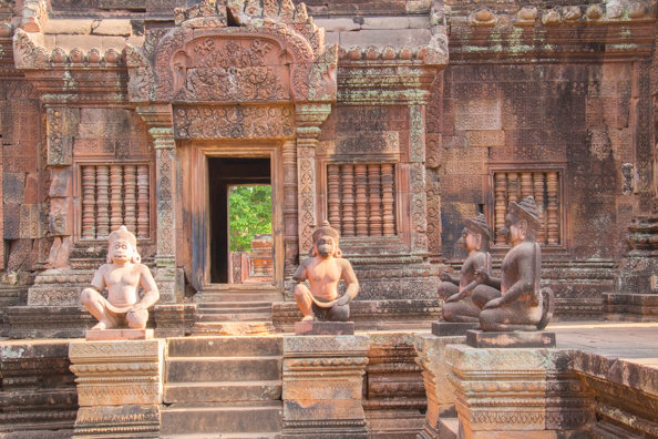 Prasat Banteay Srei near Siem Reap, Cambodia