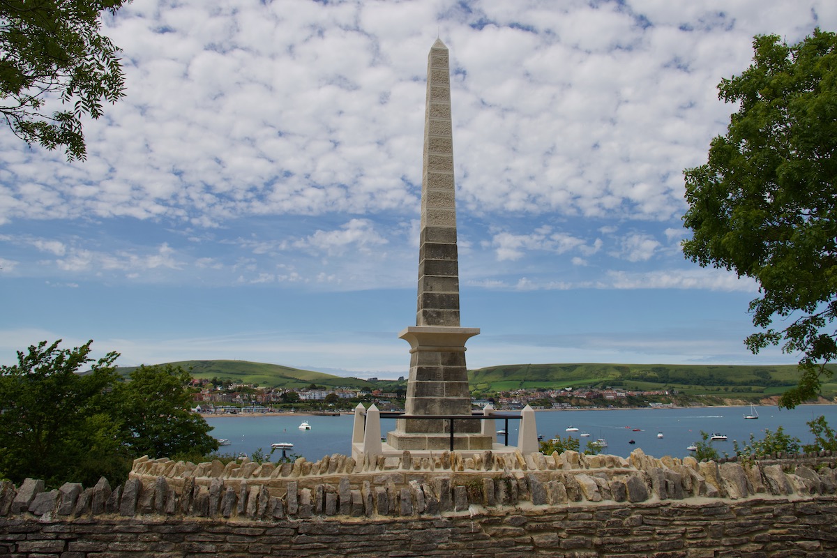 Prince Albert Memorial Obelisk in Swanage, Dorset