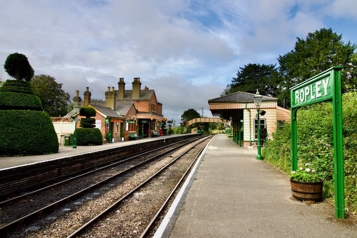 Ropley Station on the Watercress Line
