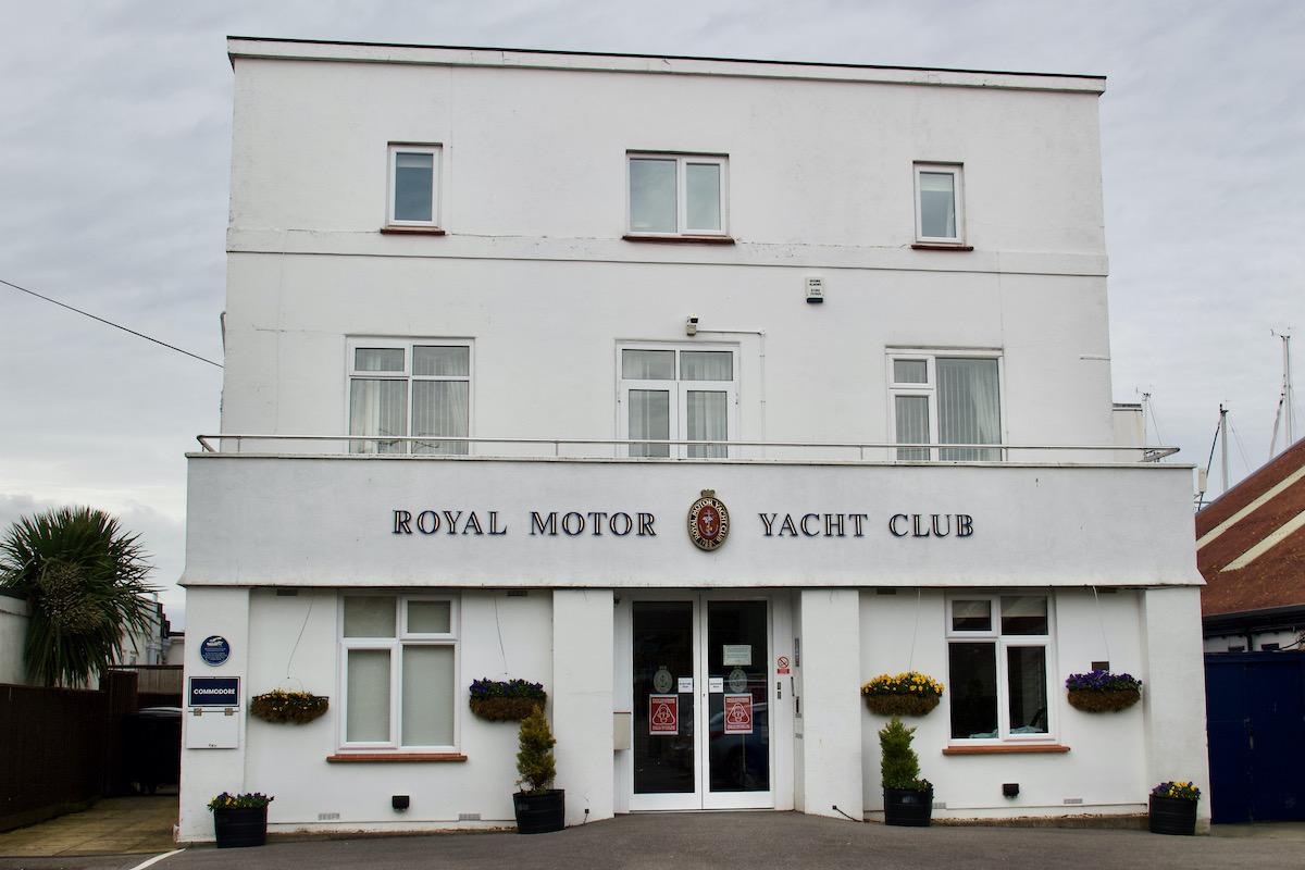 Royal Motor Yacht Club in Sandbanks, Dorset