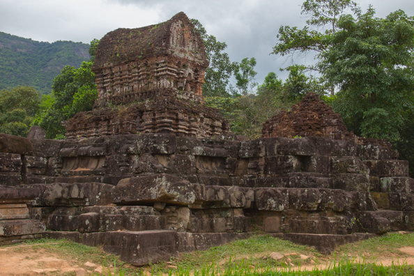 The ruins of My Son Sanctuary near Hoi An in Vietnam