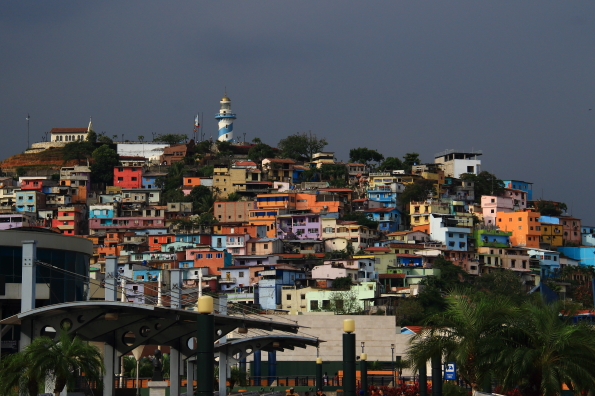 Santa Ana hill Guayaquil Ecuador