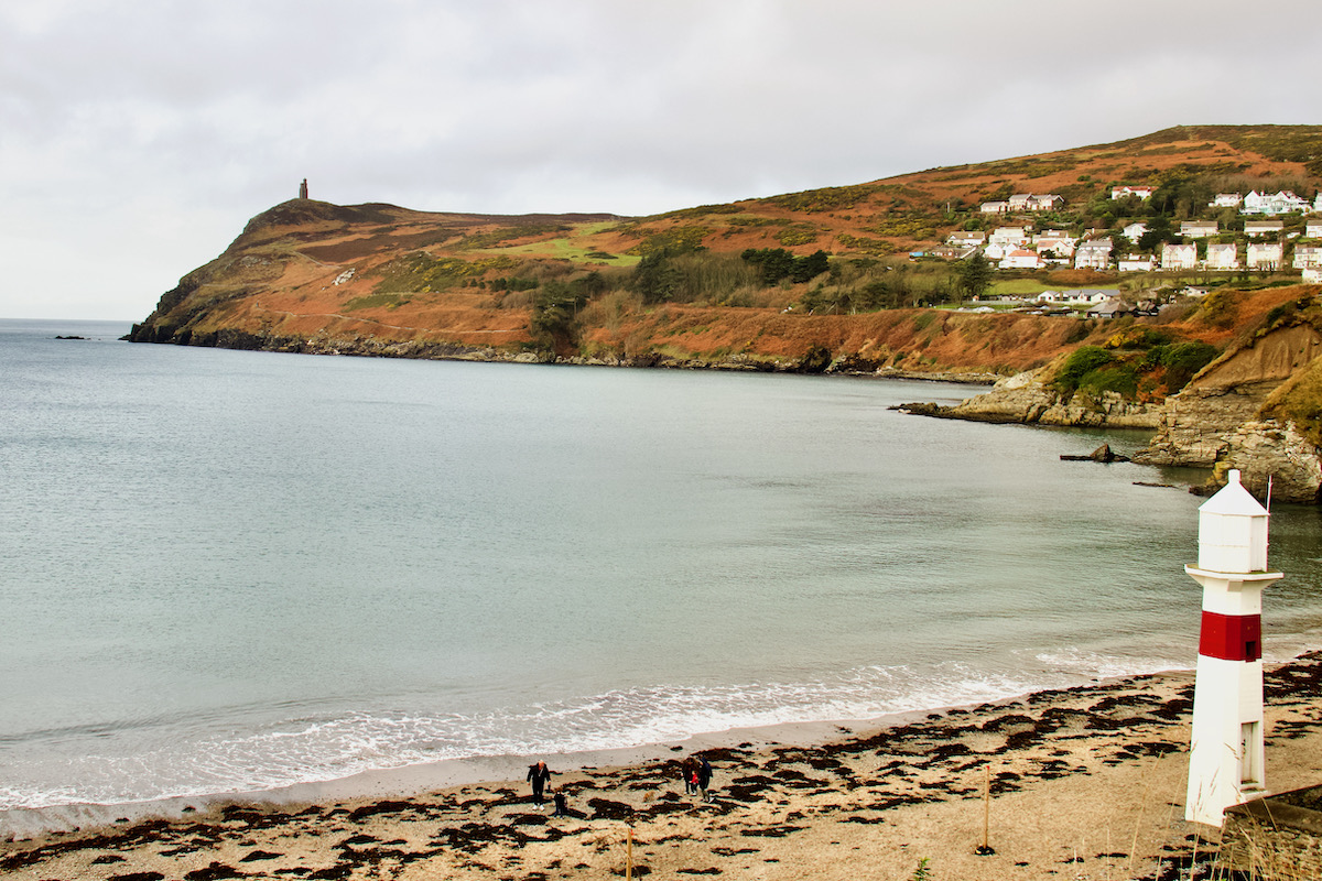 Sea Front at Port Erin on the Isle of Man