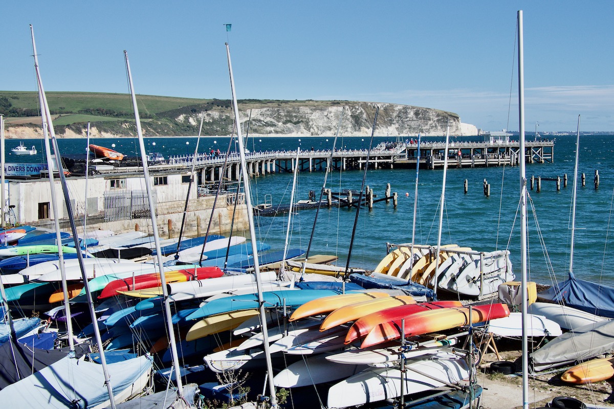 Sea Front in Swanage, Dorset