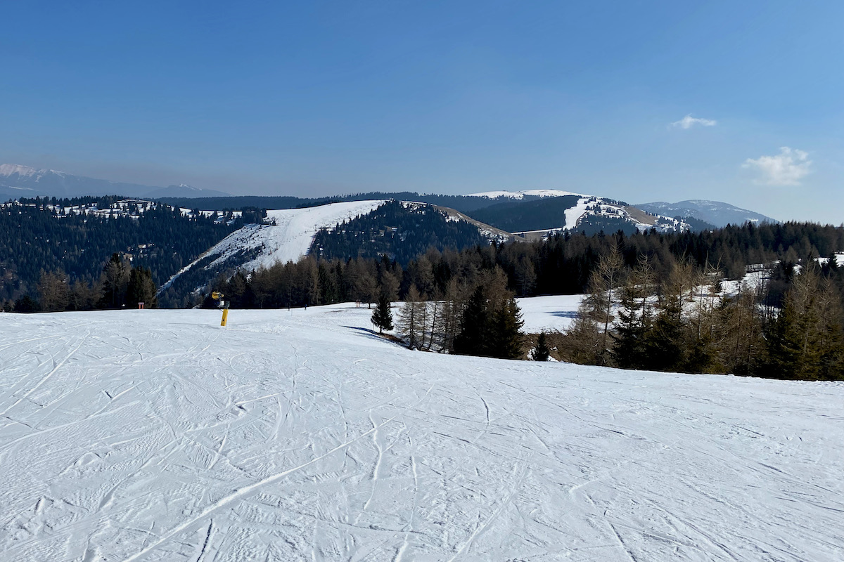 Serrada Ski Area in Folgaria, Italy